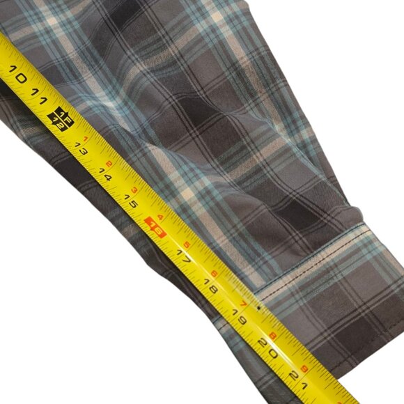 JKL Long Sleeve Plaid Buttom Up Shirt sz XXL - Picture 7 of 12